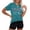 Blue, variant on Women's Teacher School Life Classroom Apparel T Shirt Black M