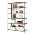 thumbnail image 2 of Hyper Tough Black Wire Shelf 6-Tier 72"H x 47.7"W x 18"D, 3600lbs Total Capacity, 2 of 8