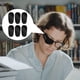 thumbnail image 3 of 6 gafas y máscaras para ojos, reutilizables para cubrir los ojos izquierdo y derecho, mejorando la visión para niños y adultos con ojos vagos, ambliopía y estrabismo (negro), 3 of 5
