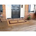 thumbnail image 4 of Nedia Home 02074J Single Picture - Brown Frame 24 x 57 In. Heavy Duty Coir Doormat - Monogrammed J, 4 of 4