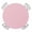 Pink, variant on Solid Pink Round Tablecloth for 45-54 Inch Tables,Fitted Table Cover with Elastic Edge,Romantic Minimalism Abstract Denim Texture Waterproof Outdoor Table Cloth Protector for Patio Garden Dinner