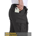 thumbnail image 3 of NAVEKULL Men's Flex Work Pants Durable Cotton Stretch Cargo Pants Lightweight Outdoor EDC Hiking Pants, 3 of 8