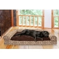 thumbnail image 3 of FurHaven Southwest Kilim Orthopedic Sofa Pet Bed for Dogs & Cats - Desert Brown, Jumbo Plus, 3 of 13