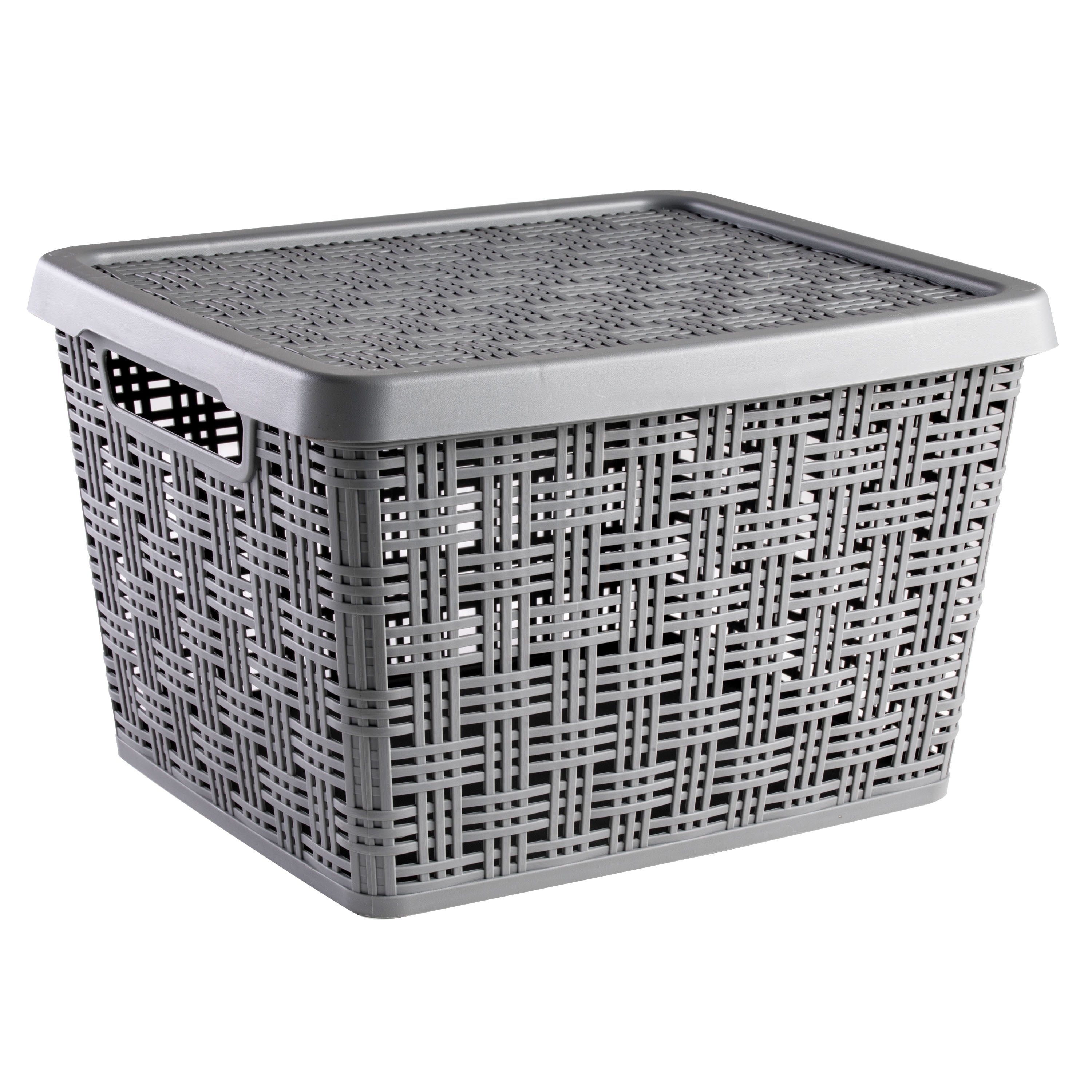 Mainstays Large Decorative Basket with Lid