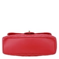 thumbnail image 6 of Pre-Owned Chanel Mademoiselle Chic Flap Medium Leather Shoulder Bag Red, 6 of 15
