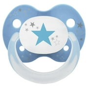 (2 pack) (2 Pack) Playtex Binky Silicone Pacifiers 0-6 Months - 2 Pack (Styles/Colors May Vary)