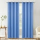 thumbnail image 1 of Cortinas opacas (1 unidad) paneles de cortina con aislamiento térmico tela que bloquea la luz y protege del sol con ojales en la parte superior para sala de estar o dormitorio, 1 of 8