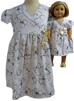 matching doll and girl clothes walmart