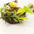 thumbnail image 3 of Berfutall-Easter Artificial Nest Natural Bird Nest Kit includes Artificial Twig Nest, Fake Foam Feather Birds, Foam Eggs Ornaments for Crafts Home Party Decor, 3 of 7