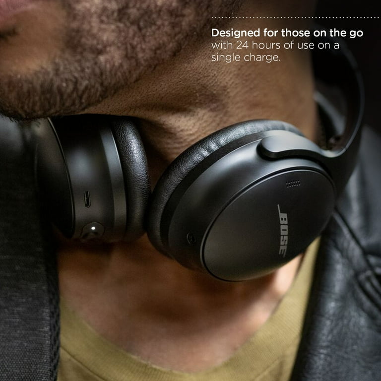 Bose QuietComfort 45 Headphones Noise Cancelling Over-Ear Wireless  Bluetooth Earphones, Black 