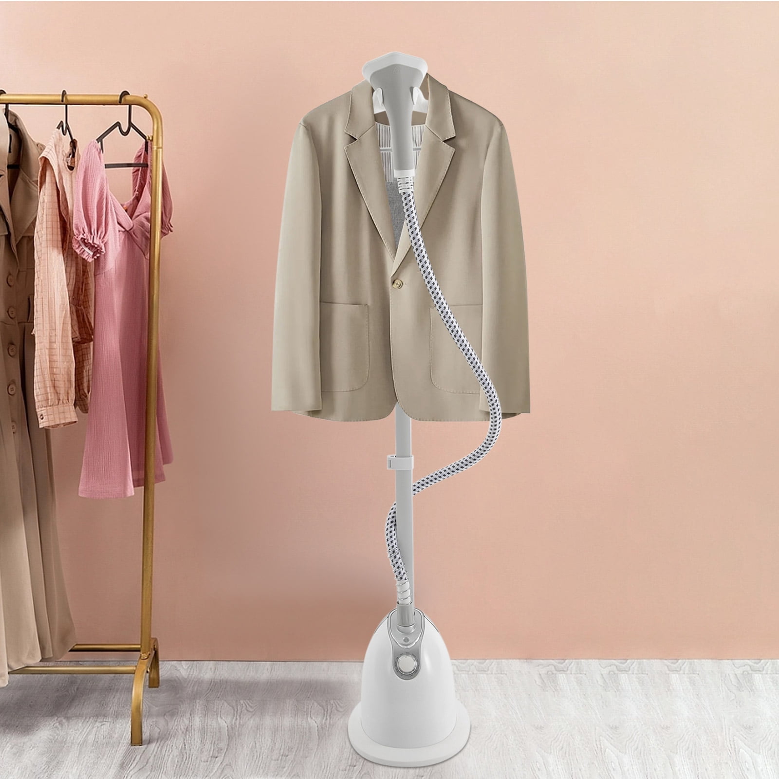 DUYIWAA Professional Garment Steamer Standing Steamer Clothes Steaming Wrinkle Remover with Ironing Board