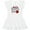 AA-White, variant on Inktastic Ladybug Hugs with Cute Ladybug and Flowers Girls Toddler Dress
