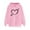 Pink, variant on POTETI Hoodies for Women Plus Size Casual Long Sleeve Hooded Sweatshirts Pullover Tops