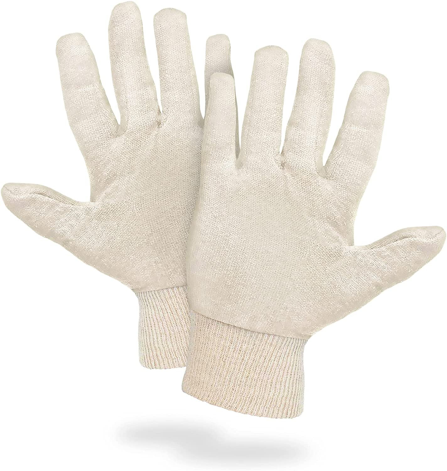 white cotton work gloves bulk