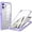 Purple, variant on 360°All-Inclusive Case for Samsung Galaxy A06, [Built in Screen Protector] Dual Layer Full Body Shockproof Dustproof Clear Phone Case for Samsung Galaxy A06 QB-Green