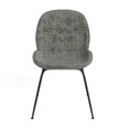 thumbnail image 7 of Pemberly Row Fabric Side Chairs with Black Matte Metal Legs (Set of 2), 7 of 7