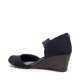 thumbnail image 2 of Zapato con cuña Anne Klein Tara para Mujer Azul Marino, 2 of 2