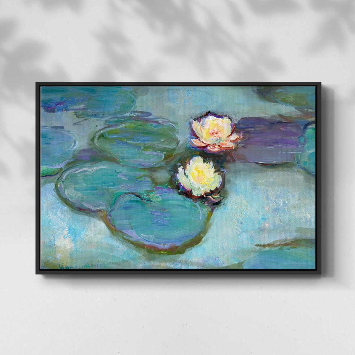 Vintage Landscape-CLVIII By Wexford Home Framed in Black Wood Gallery Wrapped Canvas 17 in. x 25 in.
