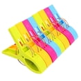 thumbnail image 1 of Buy 2 get 10% off 8 Pc Beach Towel Clips, Beach Clips, Towel Clips For Beach Chairs, Heavy Duty Clothes Pins-Keep Your Towel From Blowing Away, Beach Accessories For Vacation, 1 of 5