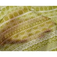 thumbnail image 4 of oneOone Silk Tabby Lime Green Fabric Aztec Tribal Craft Projects Decor Fabric Printed By The Yard 42 Inch Wide, 4 of 4