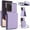 Purple, variant on Allytechgroup for Samsung Galaxy Note 20 Ultra Case, Wallet Phone Case with Card Holder, Crossbody Strap, Stand Feature, RFID Blocking, PU Leather & TPU Galaxy Note 20 Ultra Cover,Rosegold