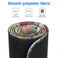 thumbnail image 3 of Long Mouse Pads for Desk,Pioneer Flower Floral Print Pattern Desk Mats on Top Of Desks, Desk Mouse Pad Extra Large with 3mm Non-Slip Base and Stitched Edge for Gaming,Office,Work,Home 47.3"x23.6", 3 of 6