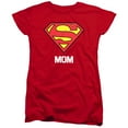 thumbnail image 4 of Superman Super Mom Mother's Day Women's T Shirt, Red, Medium, 4 of 5