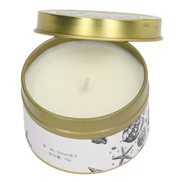 Vela Perfumada ANGGREK de Hierro Cera De Soja Luz De Velas Para Latas De Viaje