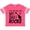 Football Pink and White, variant on Inktastic For the Record, My Dad Rocks Boys or Girls Toddler T-Shirt