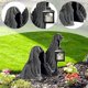 thumbnail image 4 of Estatua negra de la parca, túnica emocionante, figura de escritorio de resina de oruga nocturna, adornos, decoraciones de escultura de fantasma de terror, kaili Sencillez, 4 of 5