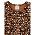thumbnail image 3 of Wonder Nation Baby and Toddler Girls Long Sleeve Dress, Sizes 12M - 5T, 3 of 3