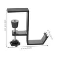 thumbnail image 2 of Masteelf 2-Pack Portable Clamp-On Desk Mount Hooks for Backpack, Handbag, Table Use - Space-Saving and, 2 of 8