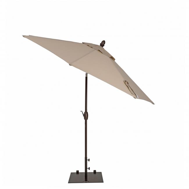 Jewett Cameron Uam098pab 9 Ft True Shade Plus Market Umbrella With Push Button Tilt 44 Antique Beige Walmart Canada