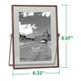 thumbnail image 5 of Better Homes & Gardens 4" x 6" Rectangle Metal Tabletop Floating Picture Frame, Copper, 5 of 6