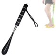 thumbnail image 1 of Hweilai Long handle adjustable shoe horn, stainless steel upper tool, 1 of 4