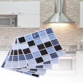 thumbnail image 1 of Rdeghly 6Pcs Mosaic Self-adhesive Wall Tile Sticker Kitchen Oil-proof Stickers Bathroom Decor , Mosaic Sticker, 1 of 6