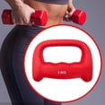 thumbnail image 6 of GARENDE Boxing Dumbbell Grip Dumbbell Exercise Training Equipment Handheld Weight Hand Weight for Running Gymnastics Yoga Workout Mma 0.5KG, 6 of 9