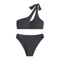 thumbnail image 5 of Sngxgn Women's Bikini Sets 2 Piece Swimsuit Scoop Neck Adjustable Straps Bathing Suit(C,L), 5 of 6
