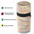 thumbnail image 3 of Running Sweatband Item Storage Zipper Closure Practical Unisex Sports Wristband with Zipper Pouch, 3 of 5