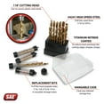 thumbnail image 6 of Performance Tool W9012 Titanium-Oxide 118 Degree Drill Bit Set (63 Pieces), 6 of 7