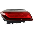 thumbnail image 6 of Tail Light Compatible with 2017-2021 Jeep Grand Cherokee 3.6L 5.7L V6 Hellcat Left Driver Side HALOGEN RJ73010010 360HP, 6 of 7