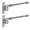 10 inches, variant on Bolts Hinges for Door Heavy Duty Gate Hinges Adjustable & Corrosions Resistant Door Hinges Suitable for Homes