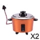 thumbnail image 1 of Casa de muñecas Utensilios de cocina,1/12 casa de muñecas olla arrocera modelo de sopa,casa de muñecas olla de cocina utensilios de cocina Aleación de metal,Accesorios para casa de, 1 of 8