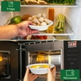 thumbnail image 5 of 125 Pack 12oz Paper Bowls Heavy-Duty,Disposable Bowls for Hot Soup,Biodegradable Compostable Bagasse Paper Bowls, 5 of 8