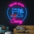 thumbnail image 4 of Handmadetneonsign Tailor Shop Sewing Led Sign, Tailor Neon Sign, Clothes Led Light, Clothing Neon, 4 of 5