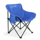 thumbnail image 1 of Silla Plegable para Camping Pesca Playa y Exteriores de Lona Impermebale Ligera Silla para Exterior Ergonomica con Estructura de Acero y Funda Transportadora (Azul), 1 of 5