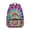 Pink and Green, variant on Pink and Green Tie Dye Pattern Backpack for School, Cute School Bag with Adjustable Shoulder Straps and Padded Back, 15.3"x11"x7.1"