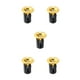 thumbnail image 1 of Greeniant 1 par de tapas de manillar, pieza de bicicleta profesional resistente para reemplazar Golden Golden 5piezas Greeniant CBP227537, 1 of 5