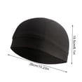 thumbnail image 5 of Minnieouse 9 Uds. Gorras de calavera de refrigeración tela de malla ciclismo colores surtidos accesorios de ciclismo cómodos forro de casco de poliéster Sombreros negro Minnieouse AP008606-01B, 5 of 5