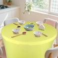 thumbnail image 3 of Universal Round Tablecloth with Four Corner Elastic Bands for Secure Fit on Large Circular Tables, 3 of 4